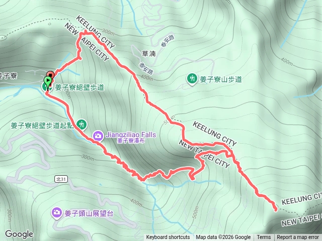 姜子寮絕壁姜子寮山旗尾崙山預覽圖