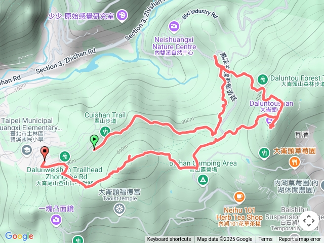 大崙頭山歩道