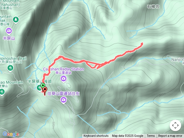 20250522金和產道／草山東北峰495／來回第一次参加除草隊