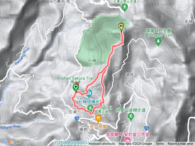 2024-03-31頂石棹步道群上霹靂山