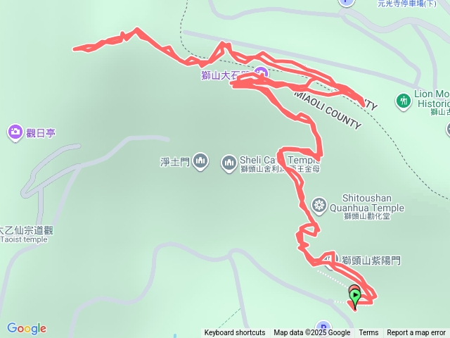 小百岳獅頭山預覽圖