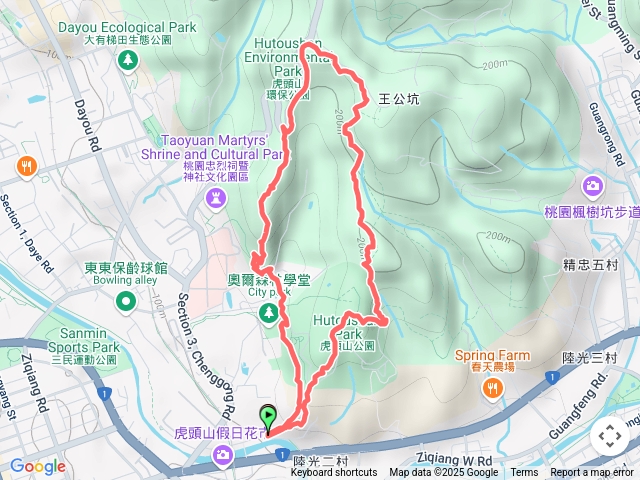 環形虎頭山步道