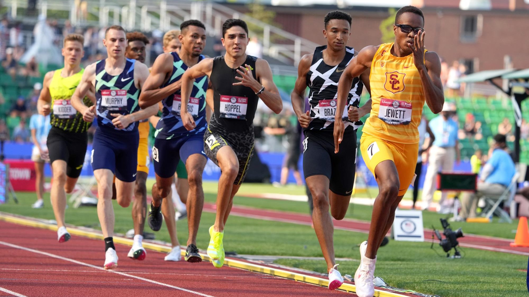 【國際田徑】奧運選拔賽800m 大爆冷門 世界排名第一 Donavan BRAZIER 僅第八名