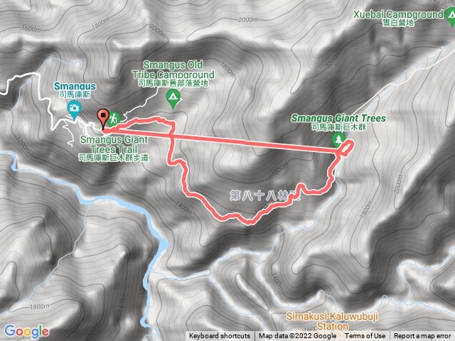 2022/01/16巨木群山登山口