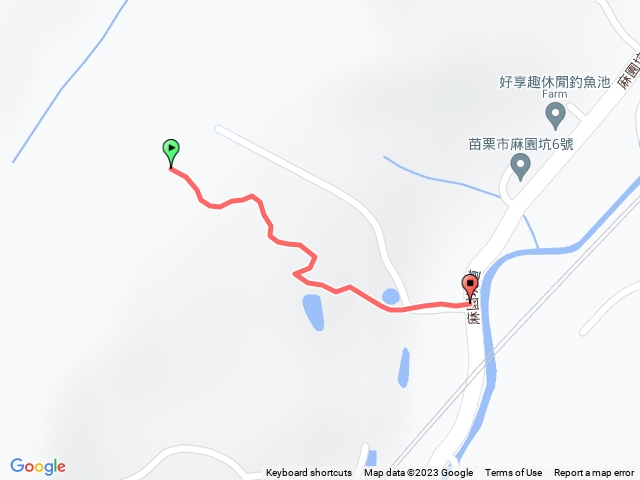 🔺苗栗/苗市/麻園坑山，H108m (土地調查局圖根點 | 渡29)