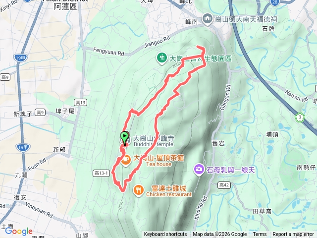 大崗山+盤龍峽谷預覽圖