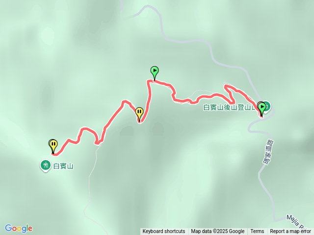 白賓山後山登山口預覽圖