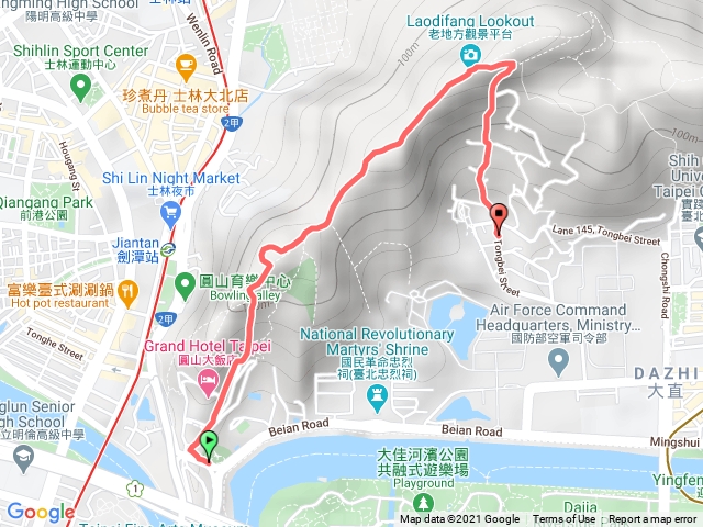 20210311劍潭山、老地方觀機平台