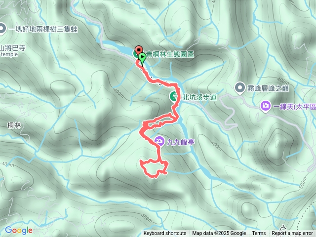 青桐林生態園區步道