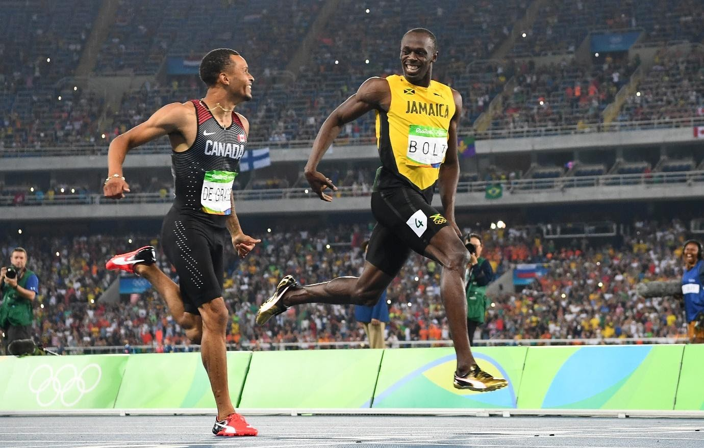 2016 Rio: Usain Bolt, Andre De Grasse New Olympic Bromance | Time