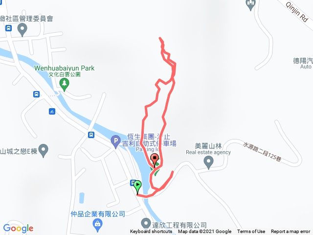 白雲步道，康誥坑山