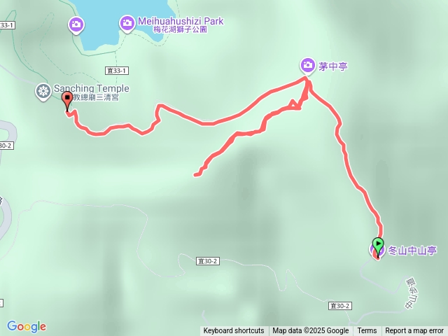 冬山梅花湖中山步道+大陂丘山20250929