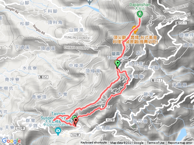嘉雲五連峰