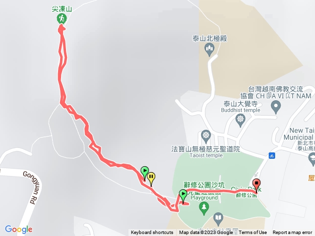 尖凍山登山步道20230827