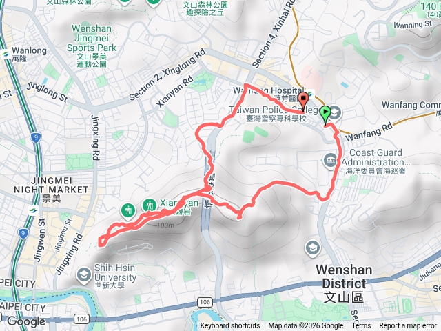 2026仙跡岩第72回興隆路三段304巷海巡署登山口