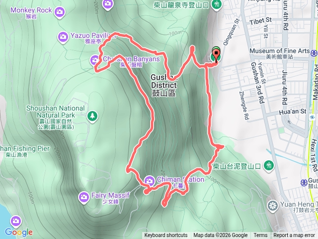 高雄壽山登山步道預覽圖