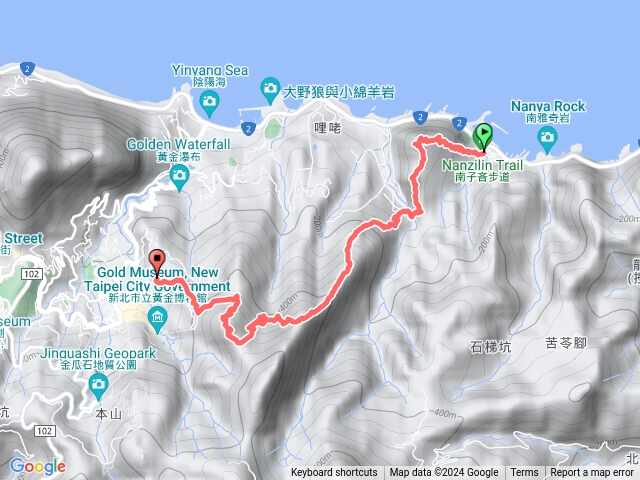 劍龍稜切西瓜路線