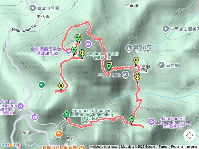 尖山與北橫全段