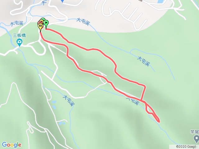 大屯溪古道入口