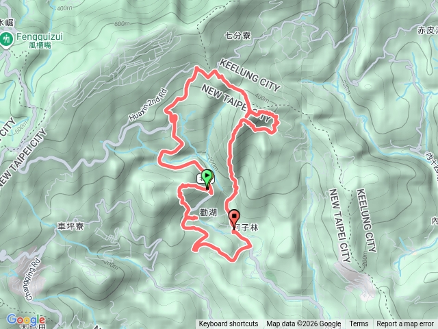 新山西南稜-新山夢湖-彩虹橋岩稜-如意湖預覽圖