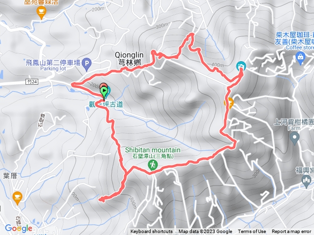 飛鳳山3角點血藤花