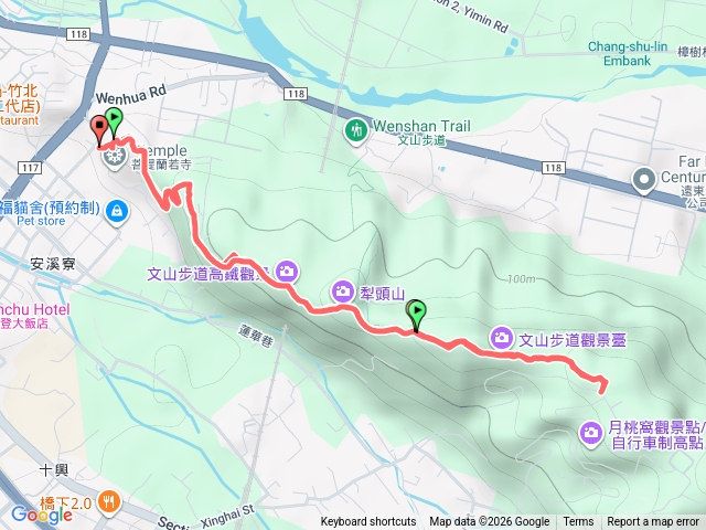 蓮華寺、文山步道往三段崎來回（MingYi)