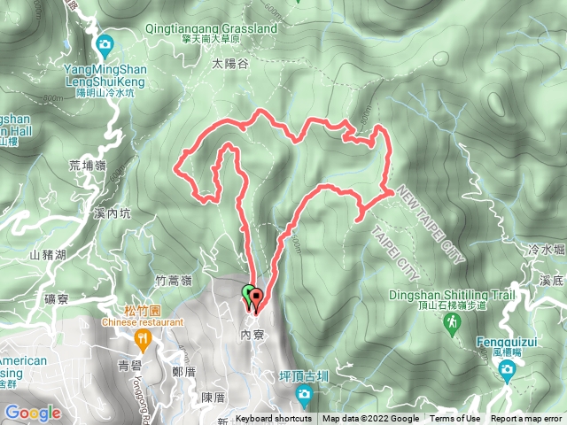 陽明山東段14草原連走