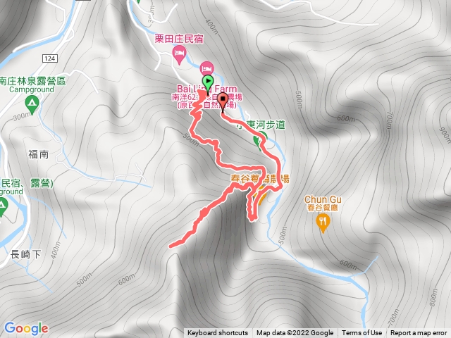 小東河步道到小東河山北峰