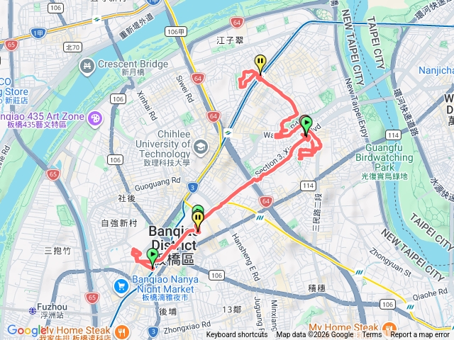 板橋永豐公園-永安櫻花林-八德公園-農村公園-石雕公園-黃石市場