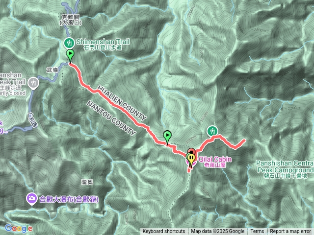 奇萊北下月形池