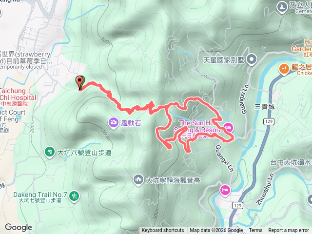 大坑風動石步道預覽圖