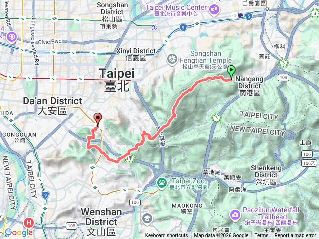 台北大縱走第六段