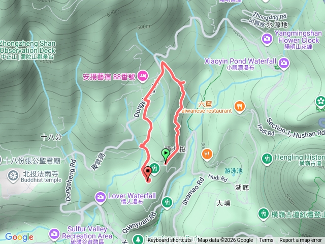 十八份圳古道、楓樹尾古道預覽圖