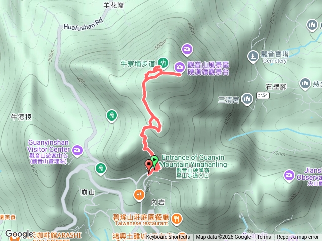 觀音山步道硬漢嶺預覽圖