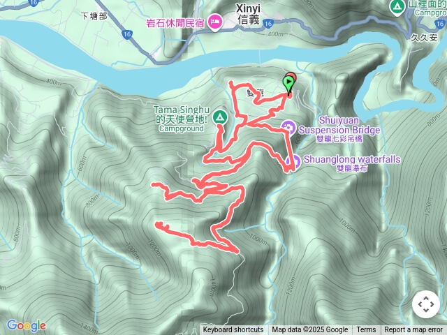 南投 信義 雙龍 雙龍山 南雙龍山 七彩吊橋預覽圖