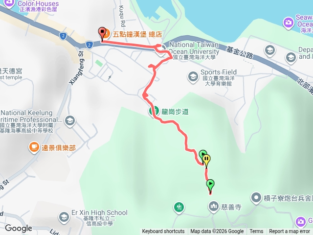 龍崗步道北溪口步道