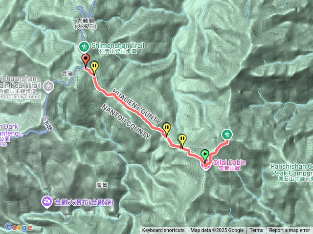 紅眼單攻奇萊北峰順撿小奇萊