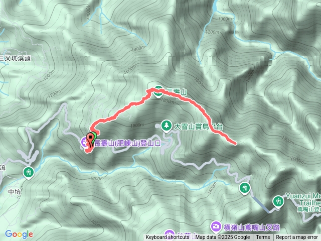 長壽山步道2010峯