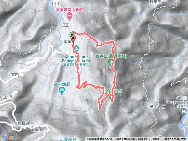 20231119台寅山溪頭登山