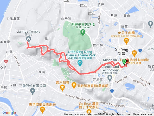 新竹-新豐 鳳崎落日步道