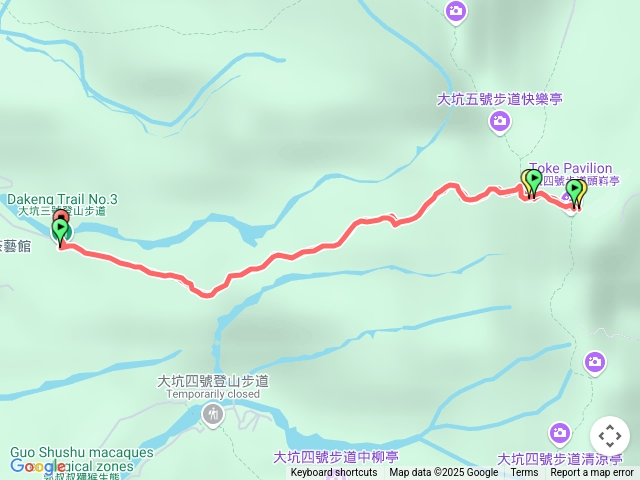 大坑3號接5號上頭嵙山❤️