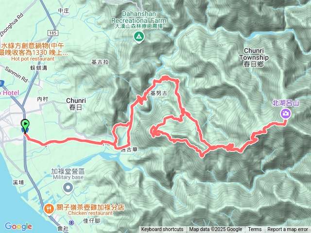 20250130屏東北湖呂山-古華山