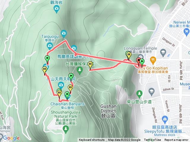 龍泉寺-北好漢坡-盤榕-雅座-龍泉寺