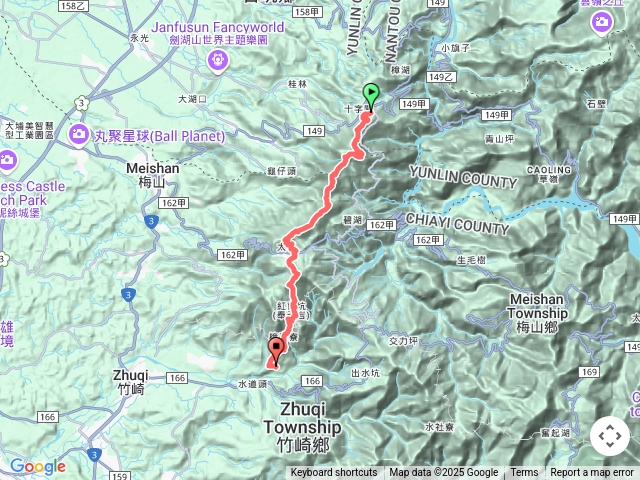 雲嘉之巔-樟湖國小走到阿拔泉真武廟