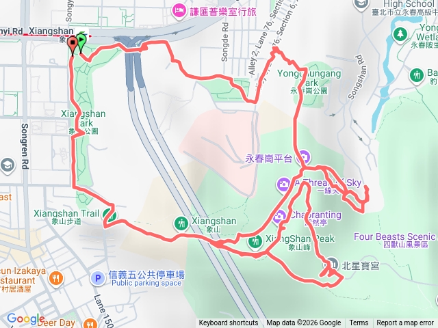 115.01.01.台北象山登山步道O型環走預覽圖
