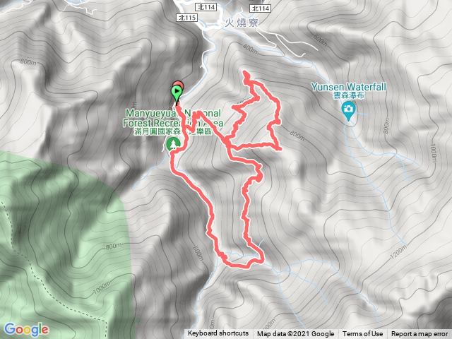 三峽熊空南山，滿月圓出。