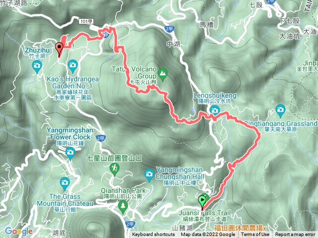 涓絲瀑布-竹子湖