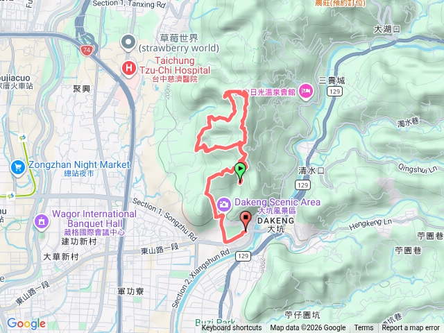 台中大坑預覽圖