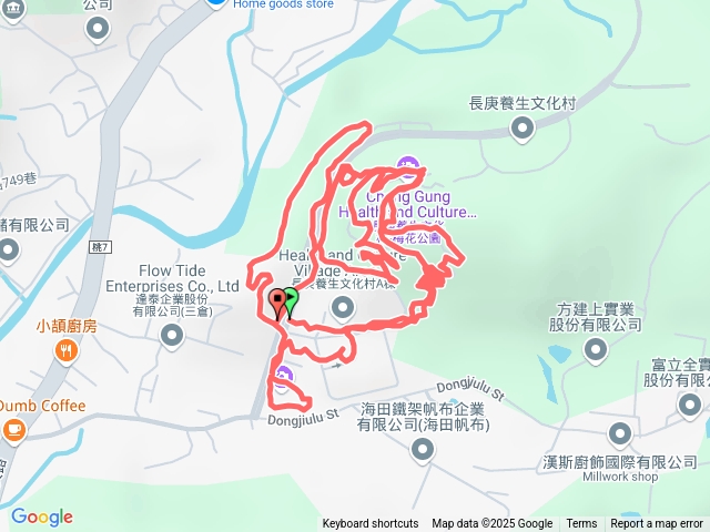 長庚養生文化村賞花