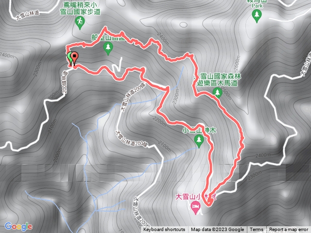 大雪山木馬道112.9.23